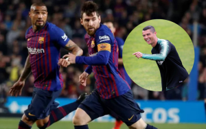 OK9: Boateng nói dối về Messi, Ronaldo phản ứng gây bão mạng xã hội