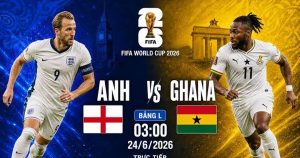 OK9: Dự đoán Tỷ lệ Bàn thắng, Góc, Thẻ phạt Anh vs Ghana